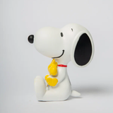 Statua Pinut Woodstock Blogo Design 12cm. - Bianco