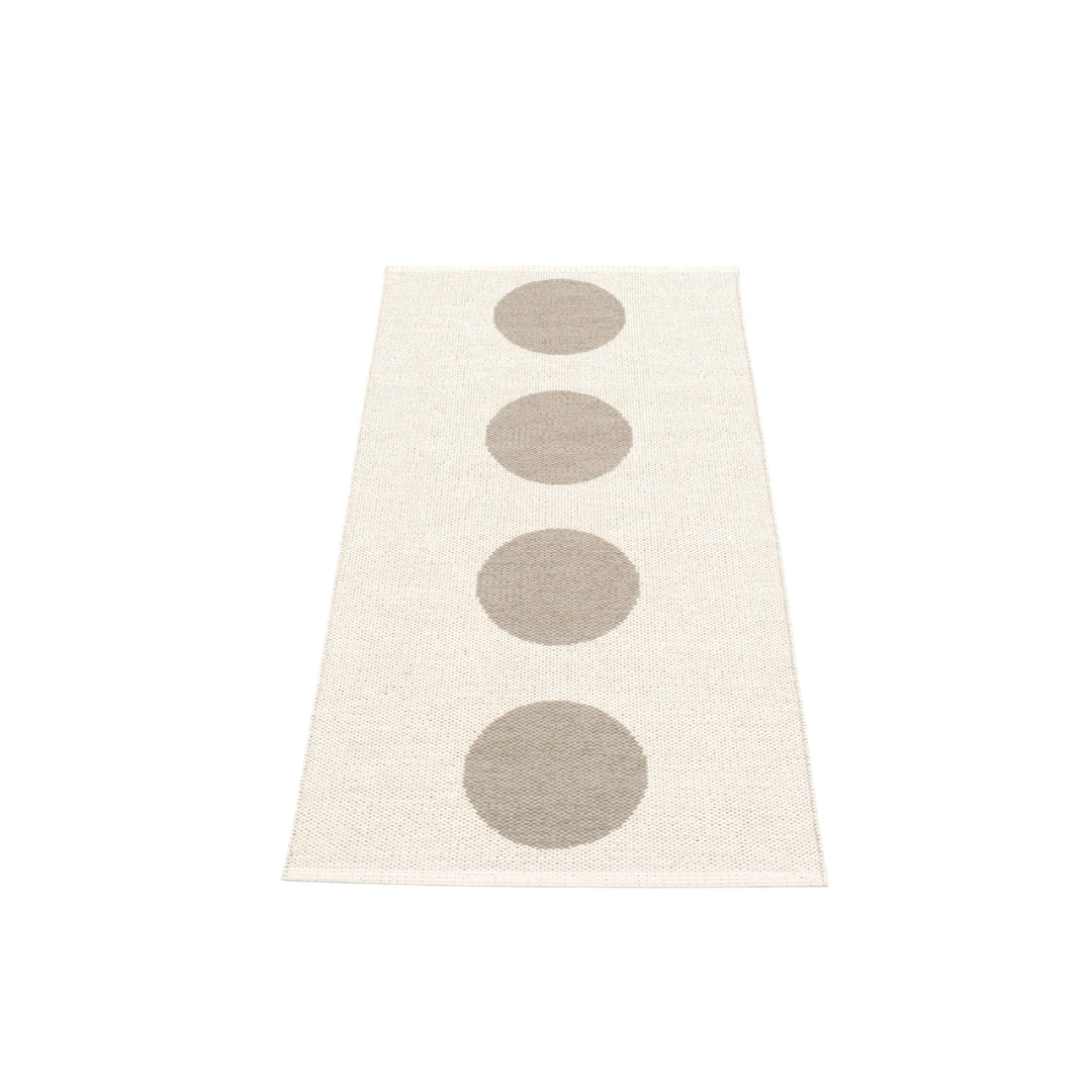 Tappeto Pappelina - Vera 70x150 - Mud / Vanilla