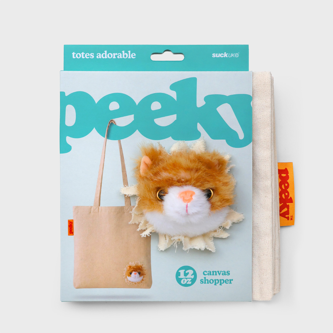 Borsa Tote con testa di Gatto - Suck UK