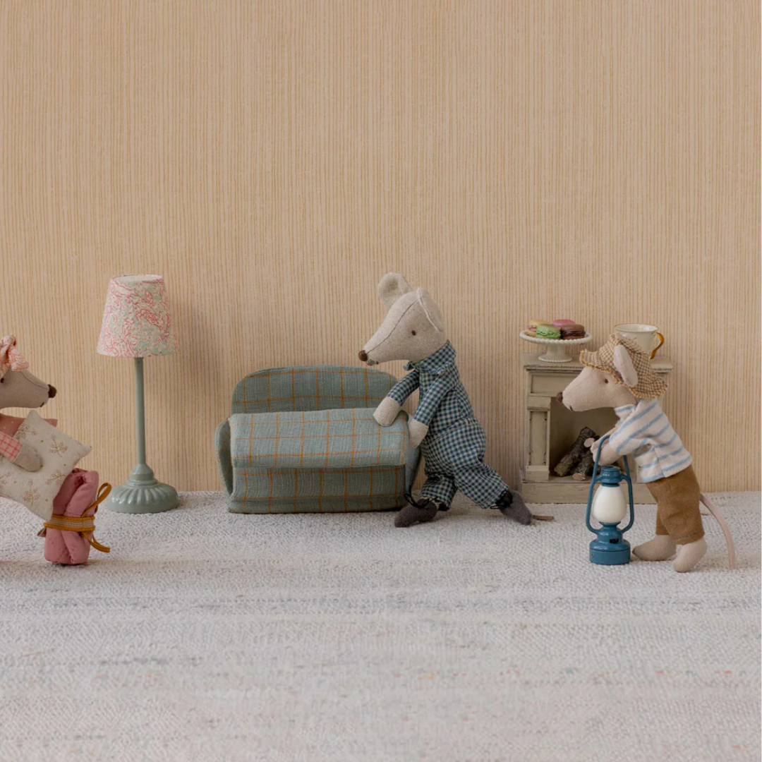 Lampada da terra in miniatura Maileg Menta