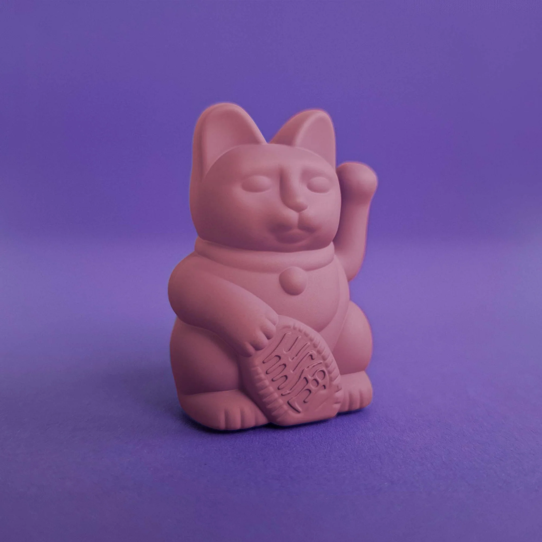 Lucky Cat Solar MYNEKO . Amore . Berry Red - Donkey