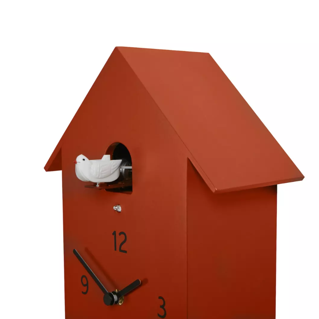 Domeniconi . Orologio Cucu' Zuba Terracotta