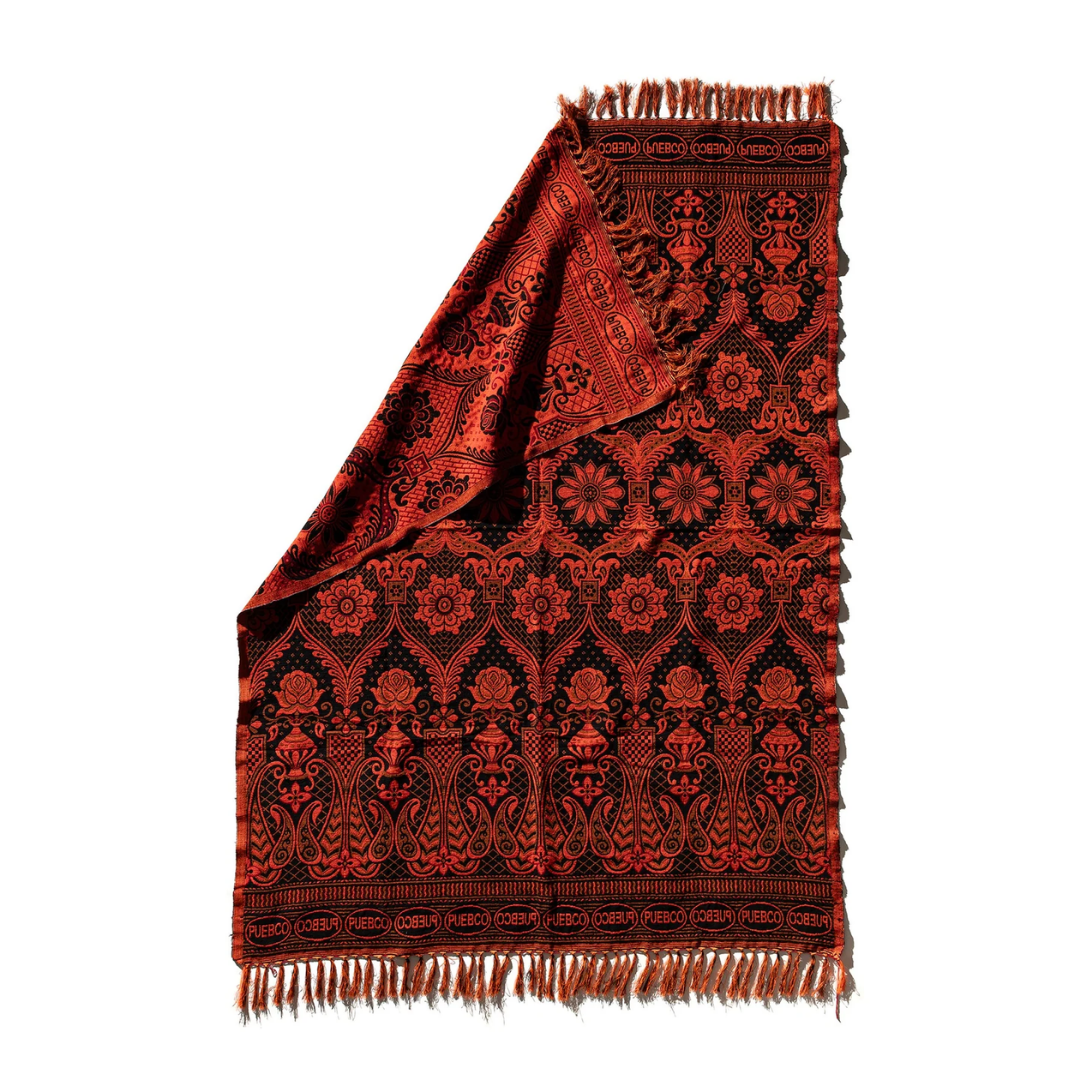 TAPPETO JACQUARD REVERSIBILE 150x210 cm / Nero - Puebco