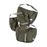 BORSA A SPALLA IN MATERIALE VINTAGE - Puebco