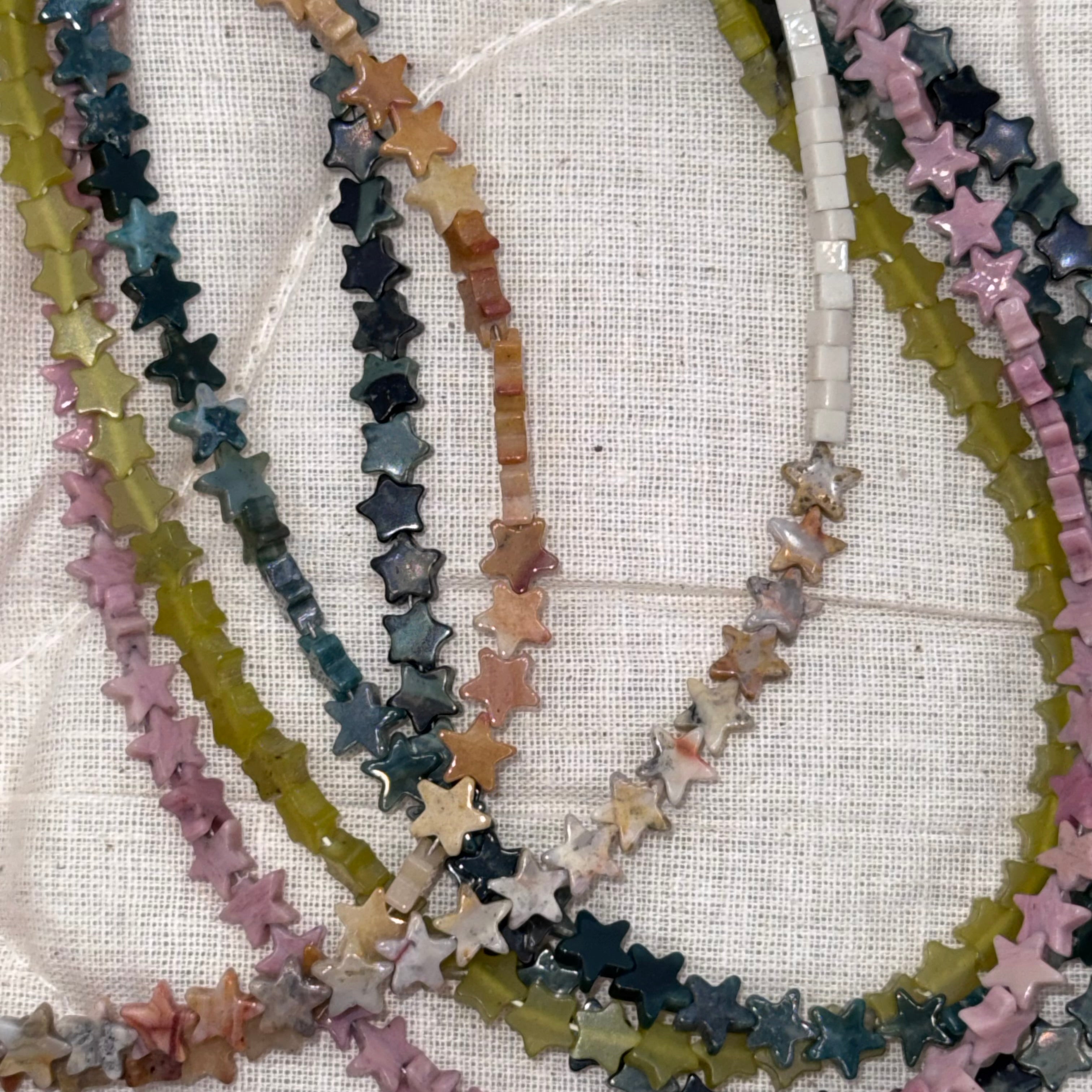Collana Stelle Pietra (+ colori) - Fabidi