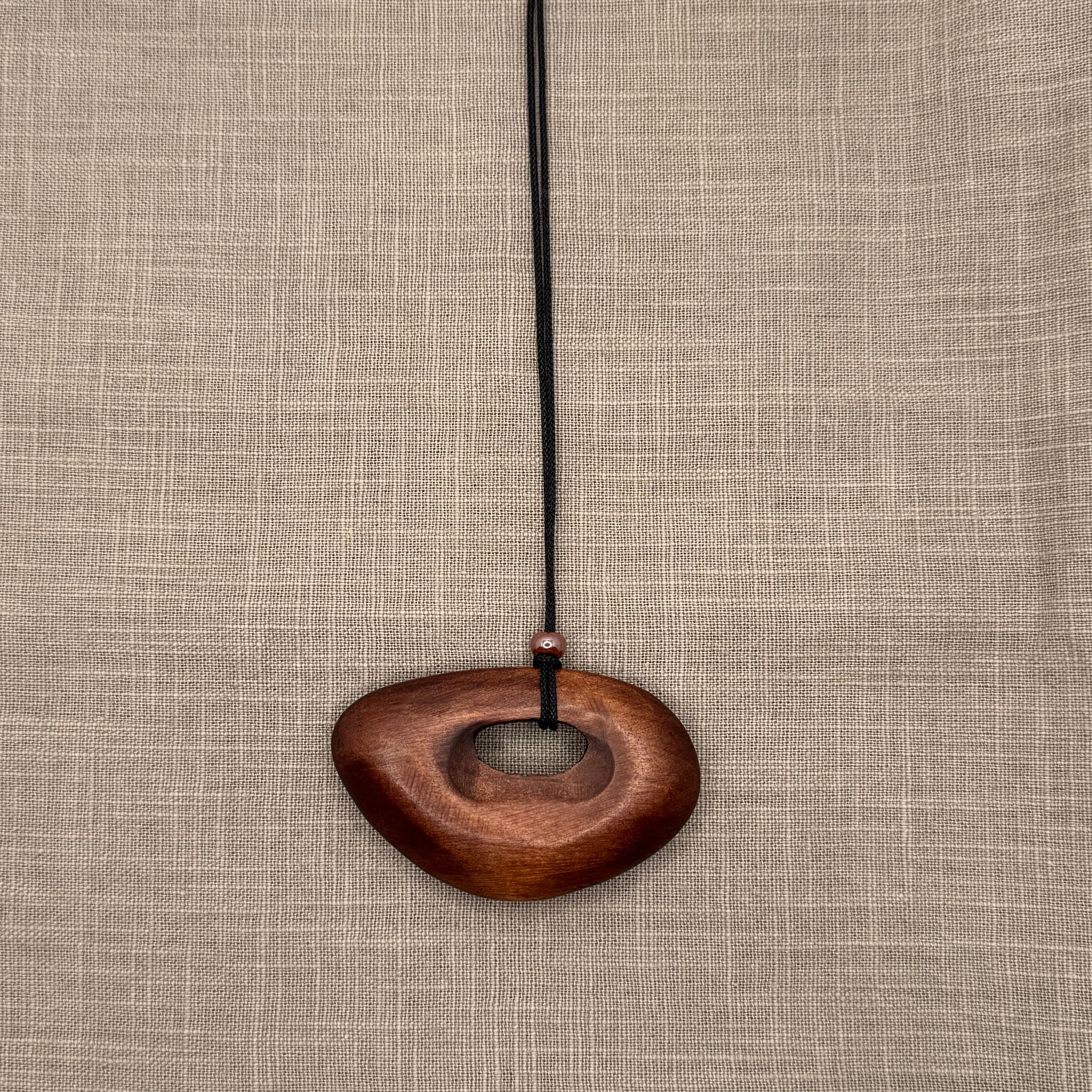 Collana Ciondolo Legno - Fabidi