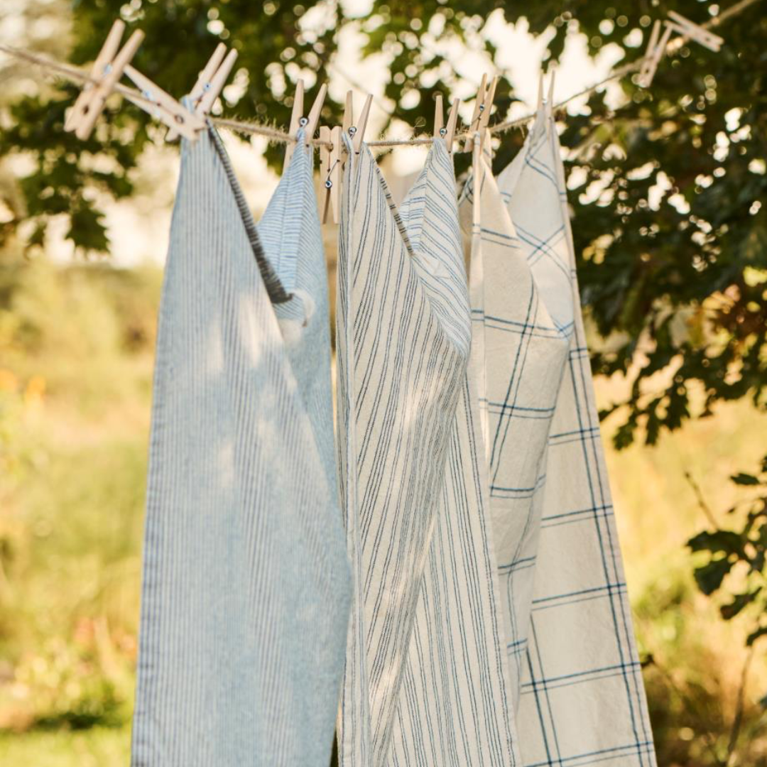 Asciugapiatti Kasper a righe blu IB Laursen