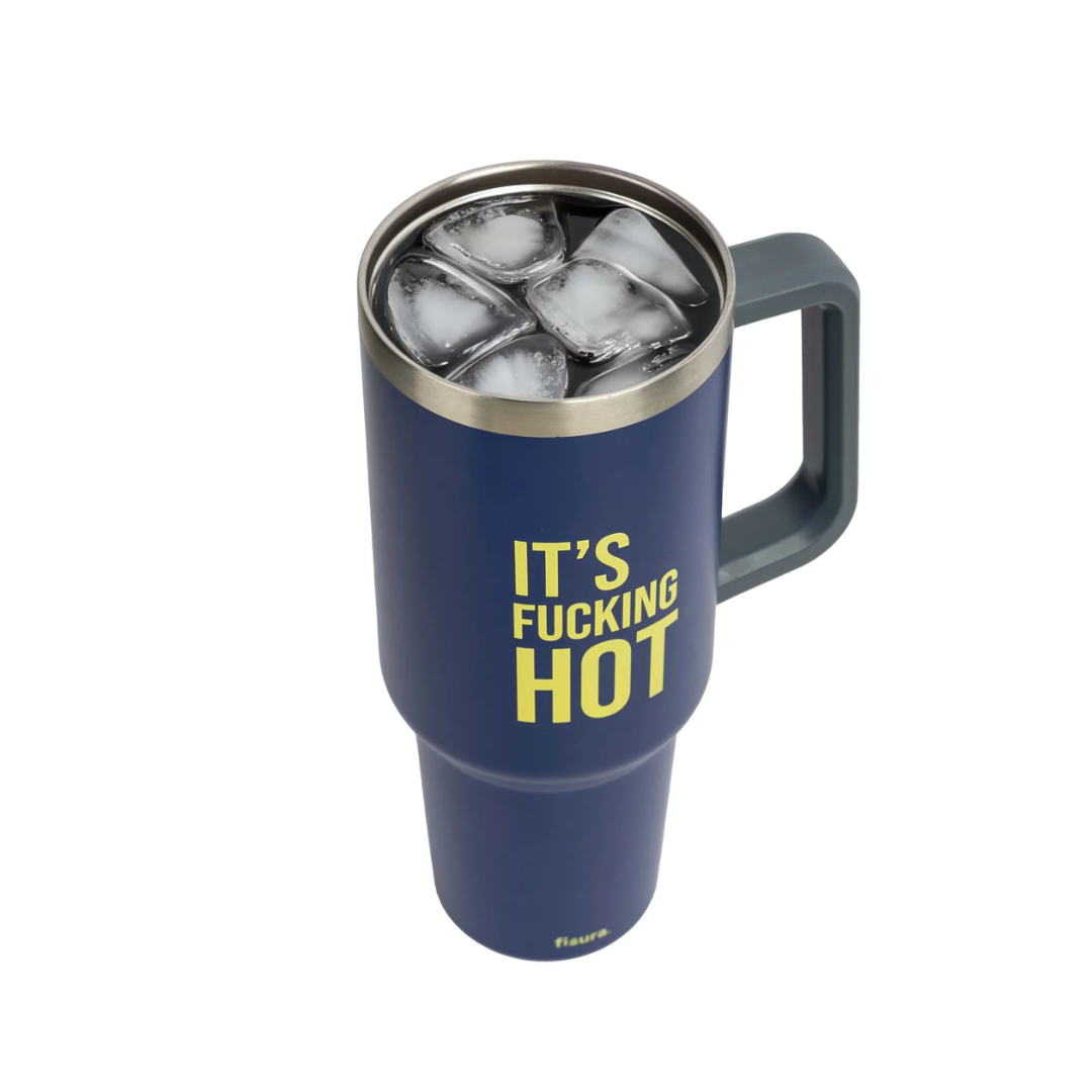 tazza termica XXL Fisura "It's F**king Hot"