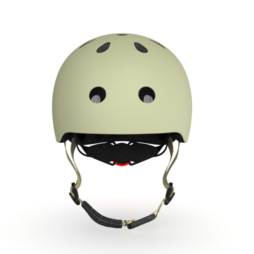 Casco per Bambini Scoot and Ride Verde Oliva