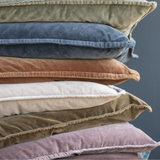 Fodera cuscino nebbia in velluto 52x52 cm IB Laursen