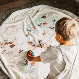 Tappeto e contenitore giochi - Worldmap - Play&Go