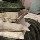 Fodera cuscino color lino in velluto 52x52 cm IB Laursen