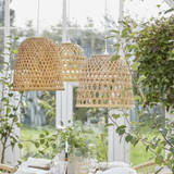 Lampada sospesa in bambù cavo 170 cm IB Laursen