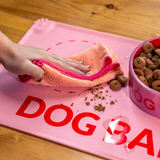 Tappetino per cibo Per cani "Dog Bar" Fisura Rosa