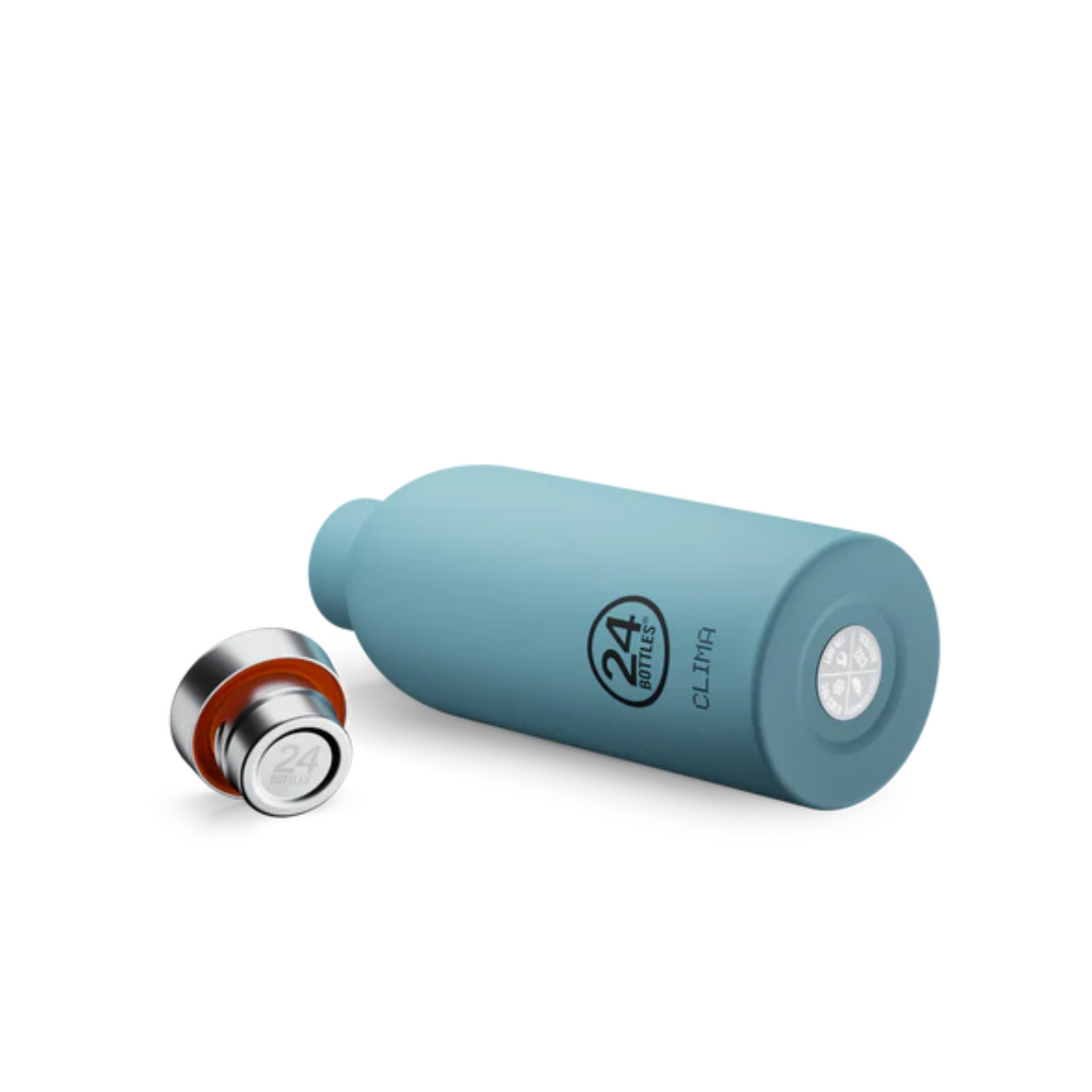 Borraccia termica 24Bottles Clima - Powder Blue 500 ml.