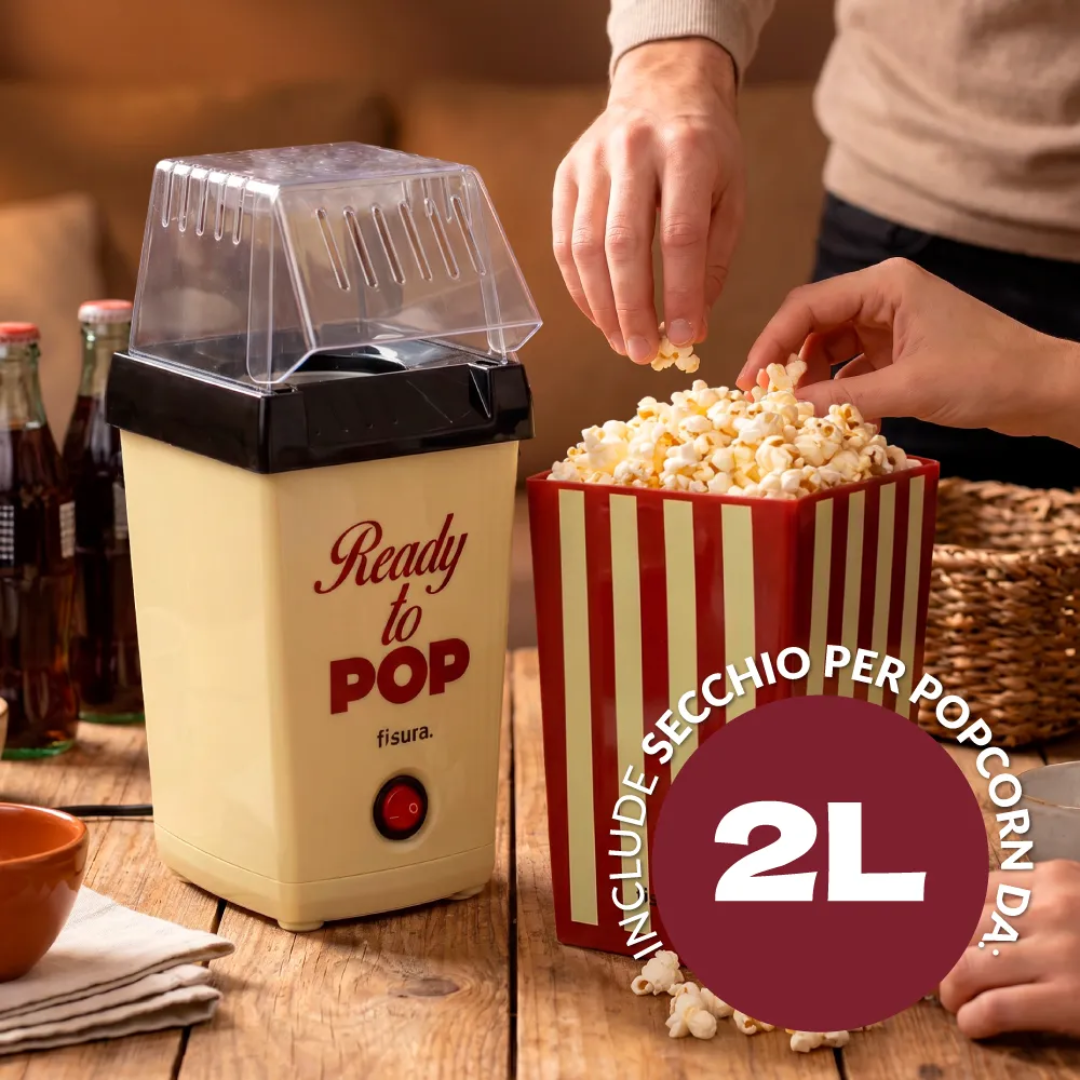 Macchina per Popcorn "Readi to Pop" . Fisura