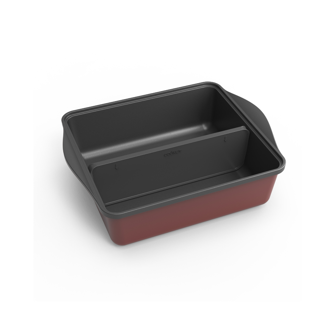 Piatto Forno 24x30 cm. Regolabile Antiaderente Cookut