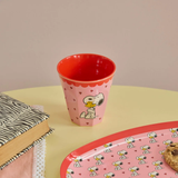 Tazza Media Rosa Snoopy - Rice