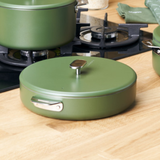 Coperchio Verde da 28 cm adatto alla pentola in acciaio inox Meravigliosa da 28 cm - Cookut