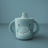 Tazza con beccuccio in silicone Trixie - Mr. Squalo