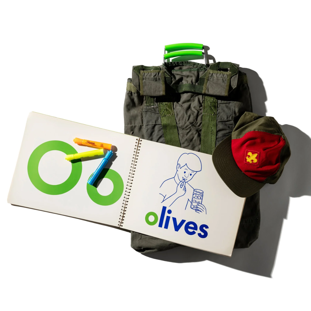 Borsa in materiale Vintage A3 - Puebco