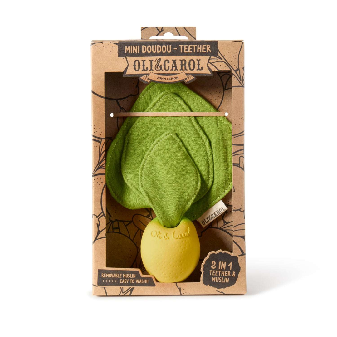 Mini Doudou-massaggiagengive Lemon - Oli&Carol