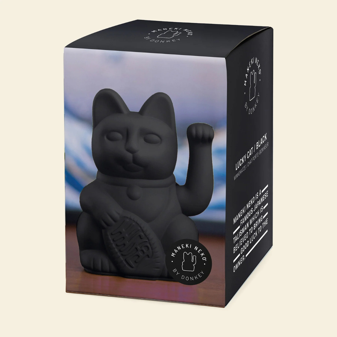 Lucky Cat MYNEKO . Eleganza . Nero - Donkey