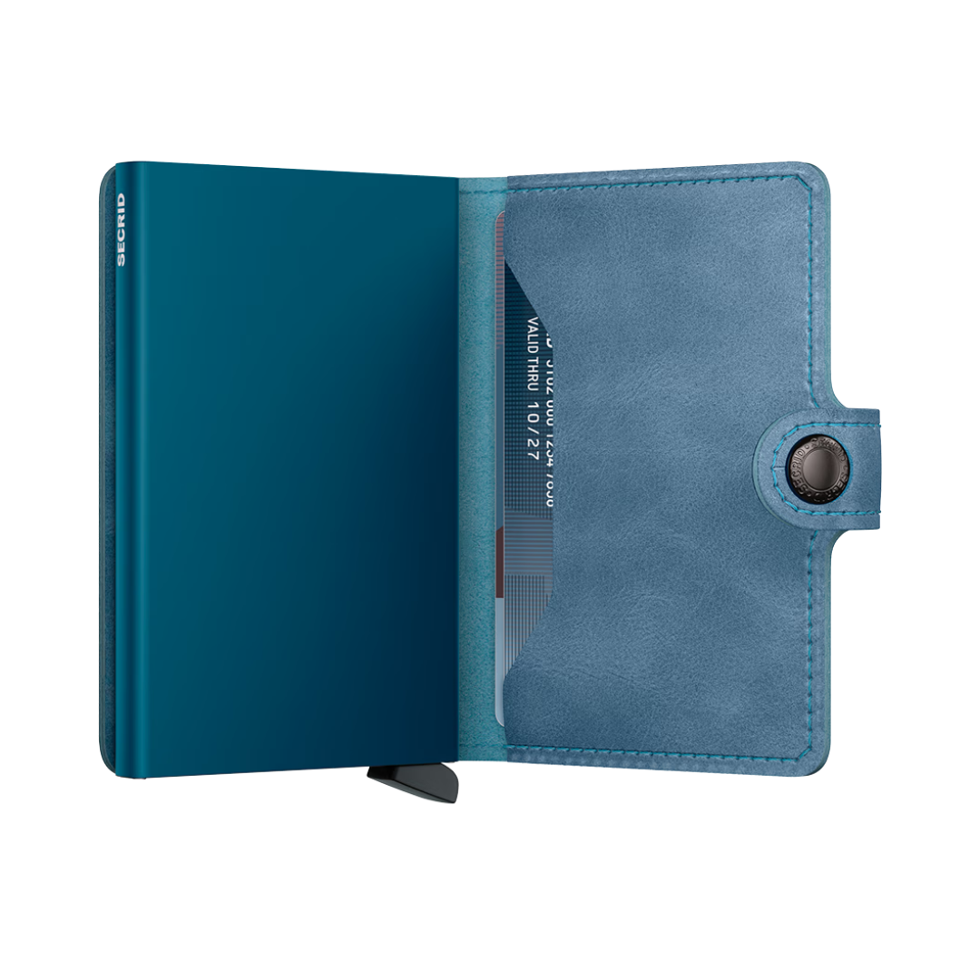 Miniwallet Secrid Vintage Teal