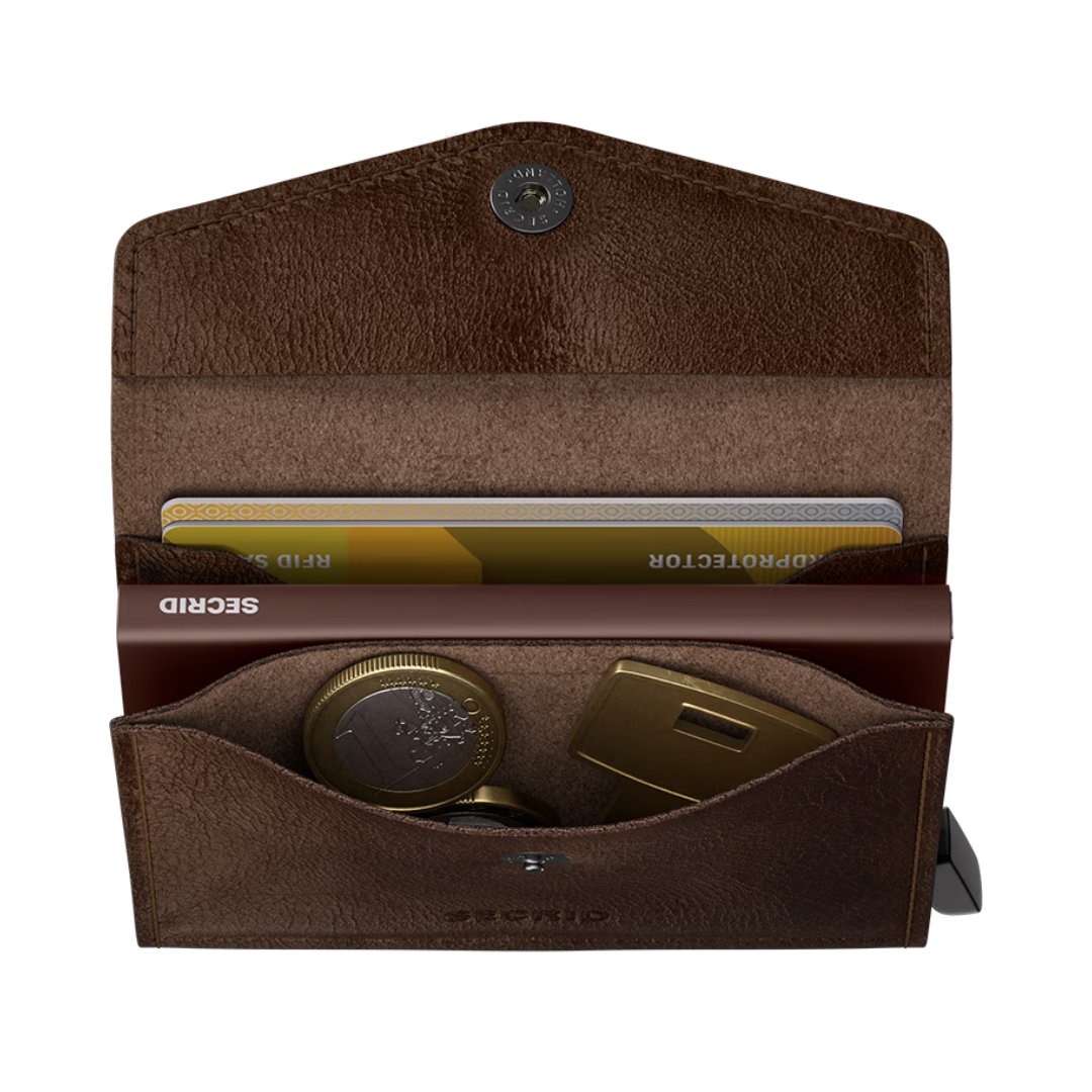 Envelope Wallet Secrid Vintage Chocolate