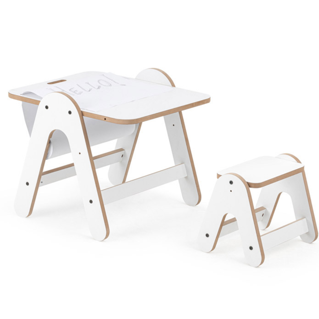 Tavolo e sgabello Massam Orso +24 MDF - Mamatoyz