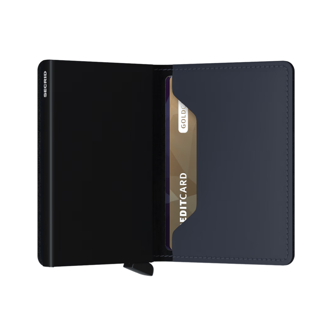 Slimwallet Secrid Matte Night Blue