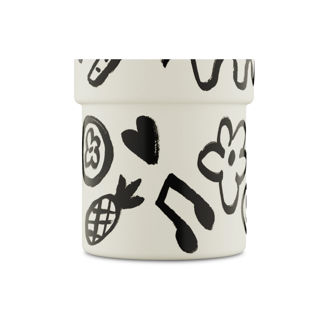 Straw Cup 800ml Clima 24Bottles - Viva la Vida