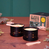 Raclette al lume di candela per 2 Cookut Col. Nero