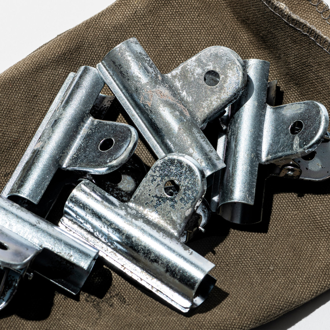 Clip piccole in sacchetto cotone - Puebco 24 Pz.