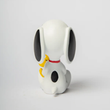 Statua Pinut Woodstock Blogo Design 12cm. - Bianco