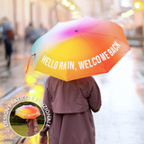 Ombrello richiudibile "Welcome Back" Rosa Sfumato - Fisura