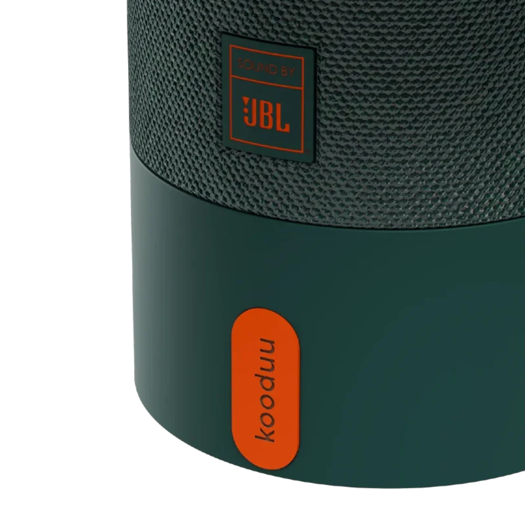 Kooduu Sensa Play Mini col. Aquamarina. Lampada altoparlante Bluetooth portatile