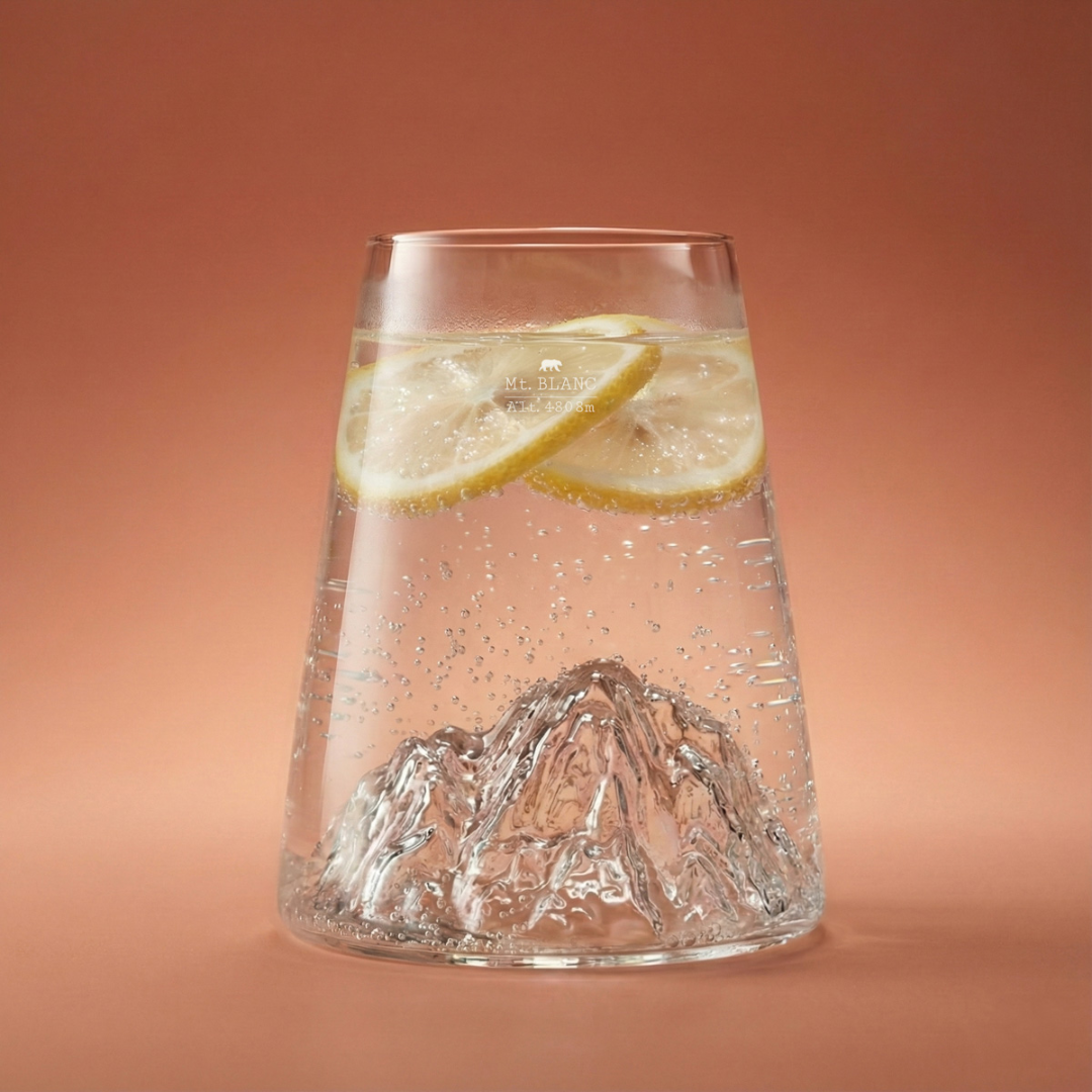 Bicchiere Long Drink TOPOGRAPHIC . Alaskan Maker