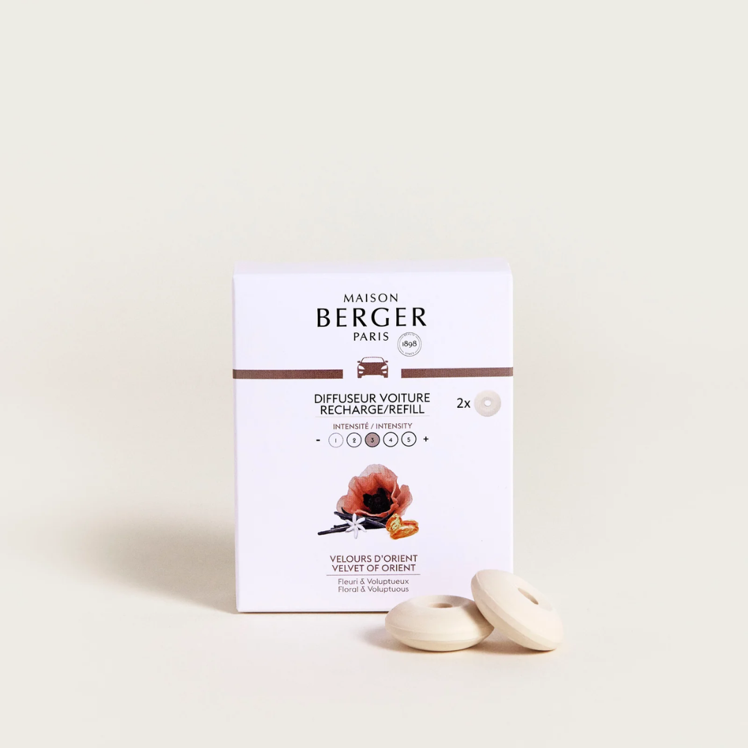 Ricarica per diffusore Auto Maison Berger Velours d'Orient 2pz.