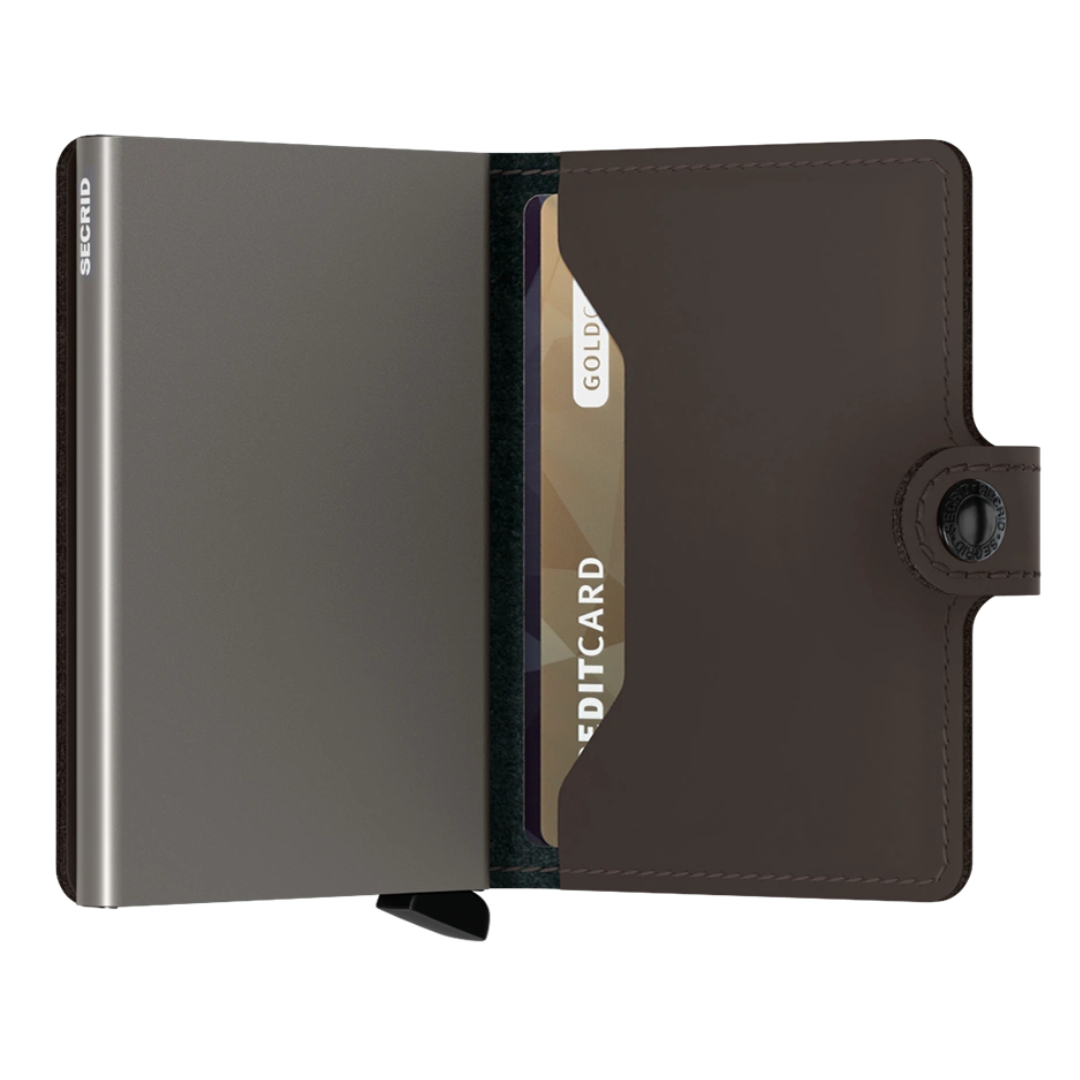 Miniwallet Secrid Matte Truffle