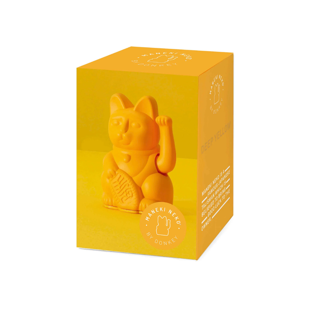 Mini Lucky Cat MYNEKO . Felicità . Deep Yellow - Donkey