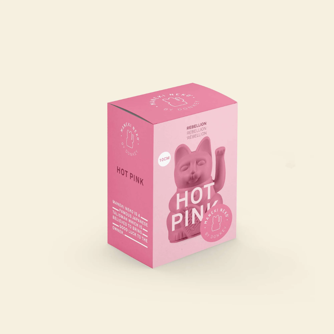 Mini Lucky Cat MYNEKO . Ribellione . Hot Pink - Donkey