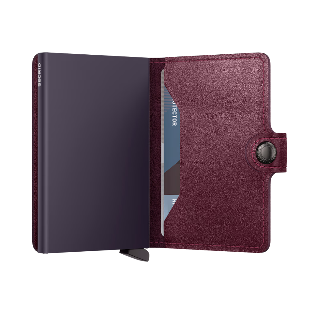 Miniwallet Secrid Original Cranberry