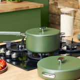 Coperchio Verde da 20 cm adatto alla pentola in acciaio inox Meravigliosa da 20 cm - Cookut