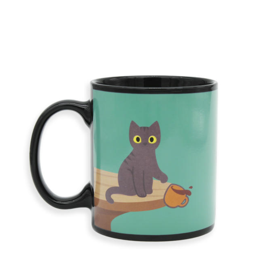 Tazza sensibile al calore Naughty Cat - Winkee