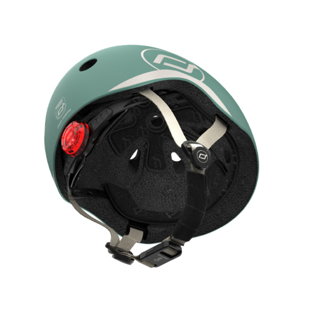 Casco per Bambini Scoot and Ride Verde Foresta