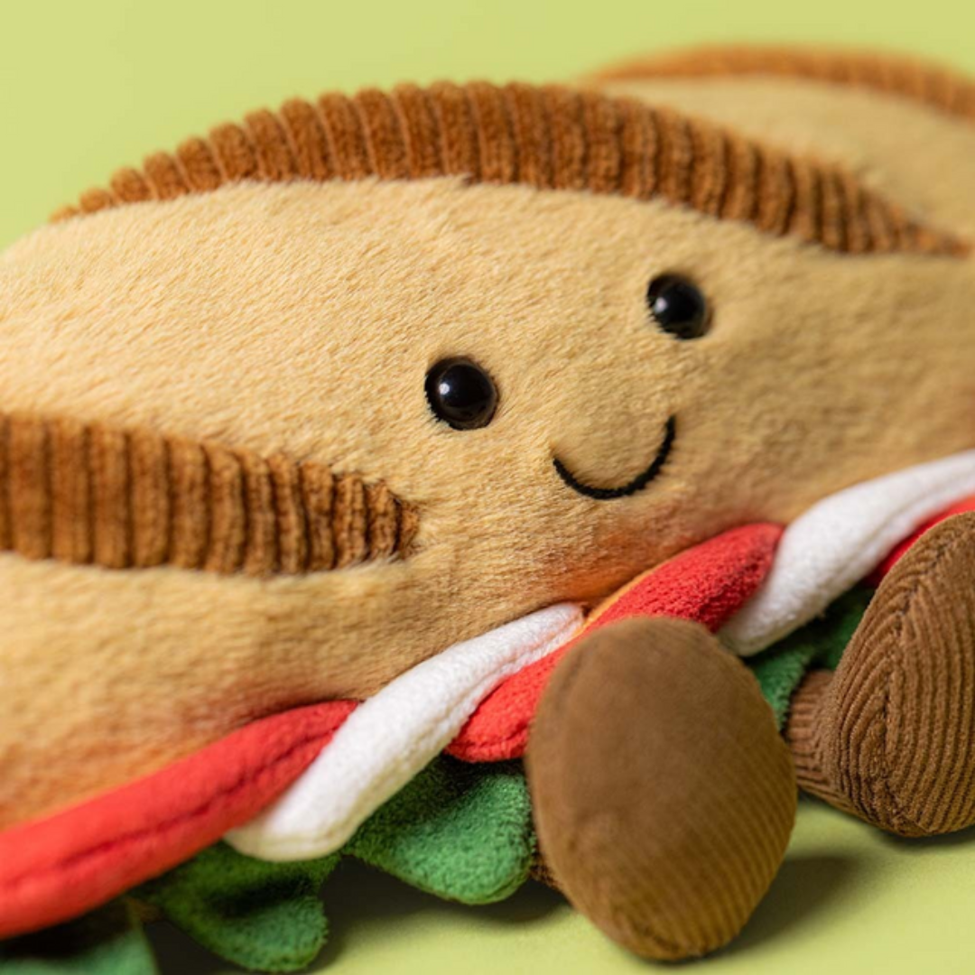 Jellycat . Baguette Amuseables Caprese