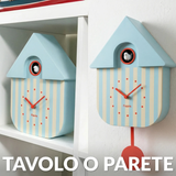 Orologio Cucu' a righe blu e beige - Fisura