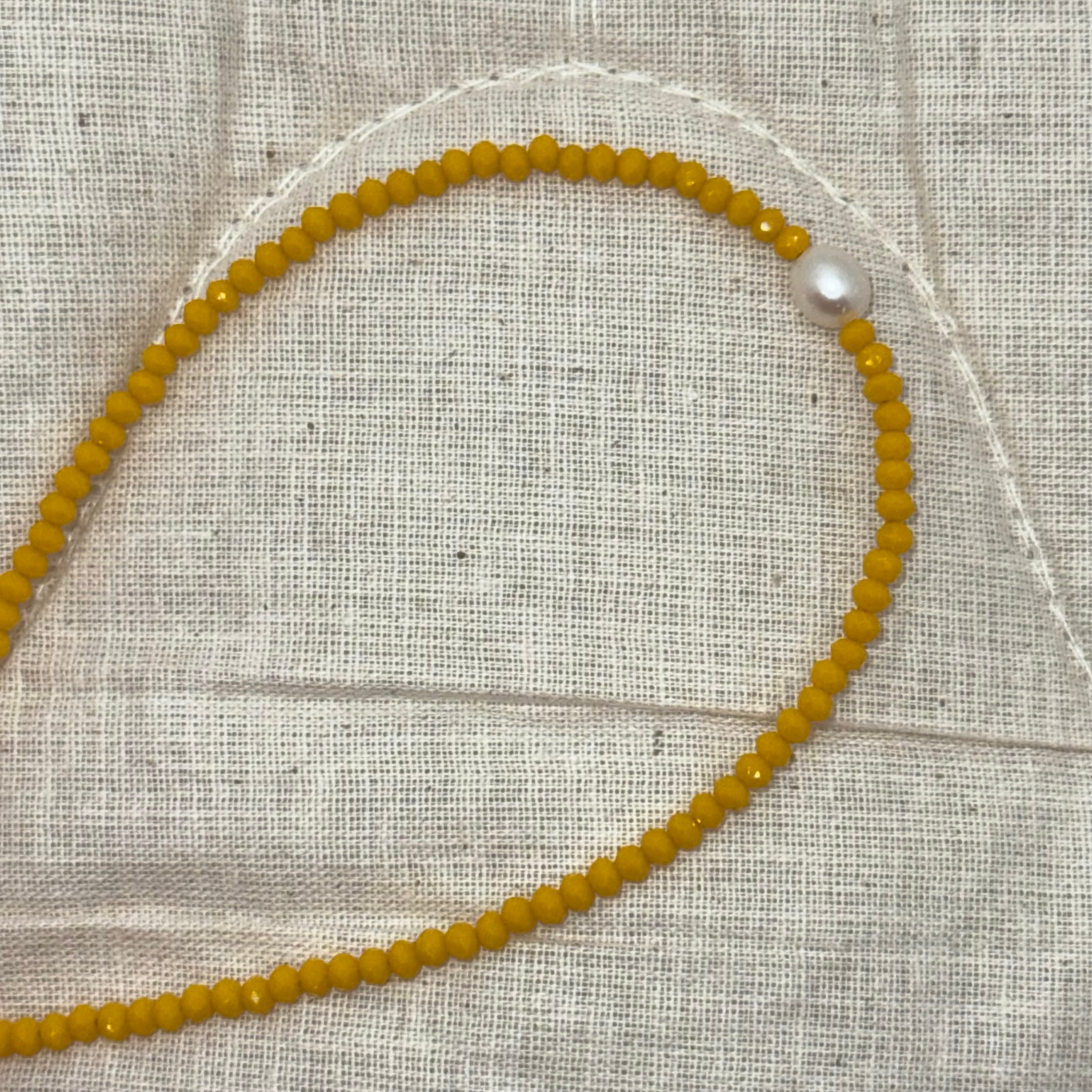 Collana Cristallo Perla di fiume (+ colori) - Fabidi