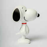 Statua Peanut Standing 12 cm. Blogo Design - Bianco